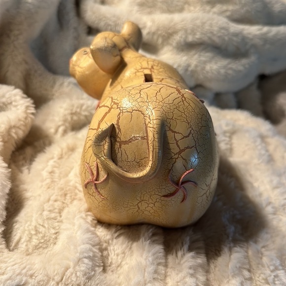 Vintage Resin “piggy bank” - start saving for anything- today! Kids love these! - Picture 4 of 8